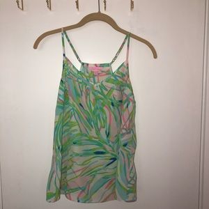 Lilly Pulitzer Multicolor Tropical Tank Top